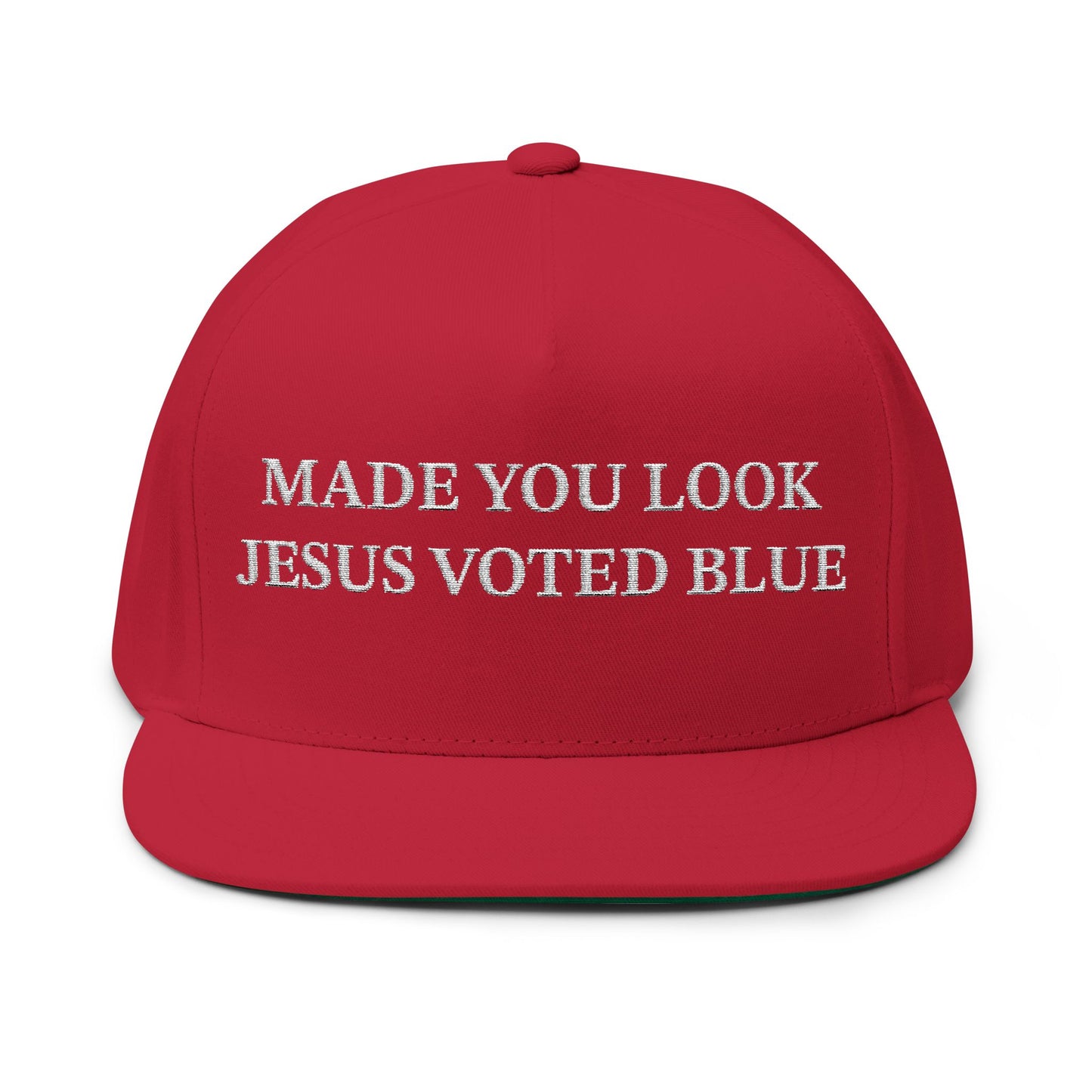 Made You Look Jesus Voted Blue Hat